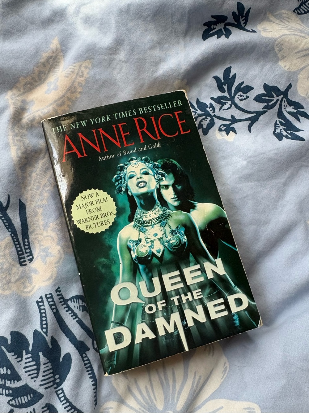 Anne Rice "Queen of the Damned" Paperback Book